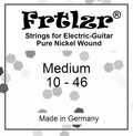 FRTLZR® Strings Pure Nickel Wound - Made in Germany 10-46.