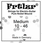 FRTLZR® Strings Pure Nickel Wound - Made in Germany 10-46.