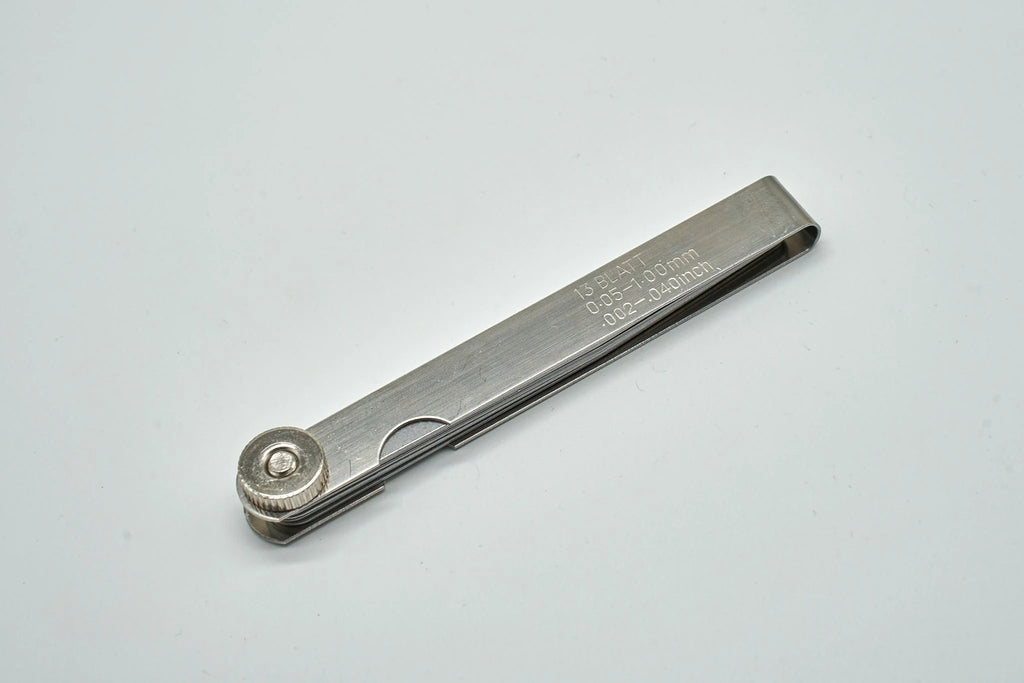 Precision Feeler Gauges Set 13 leaves.