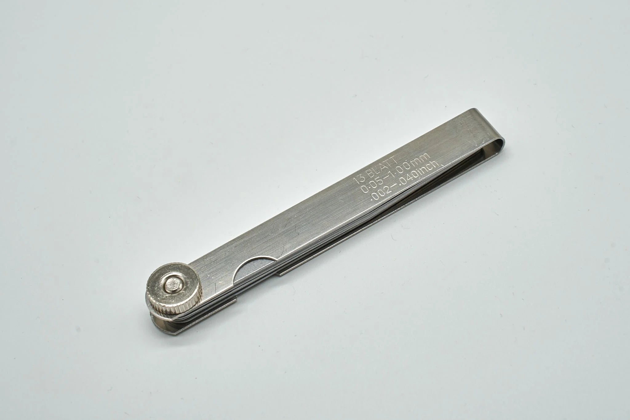 Precision Feeler Gauges Set 13 leaves.