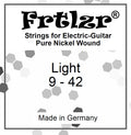 FRTLZR® Strings Pure Nickel Wound - Made in Germany 09-42.