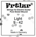 FRTLZR® Strings Pure Nickel Wound - Made in Germany 09-42.
