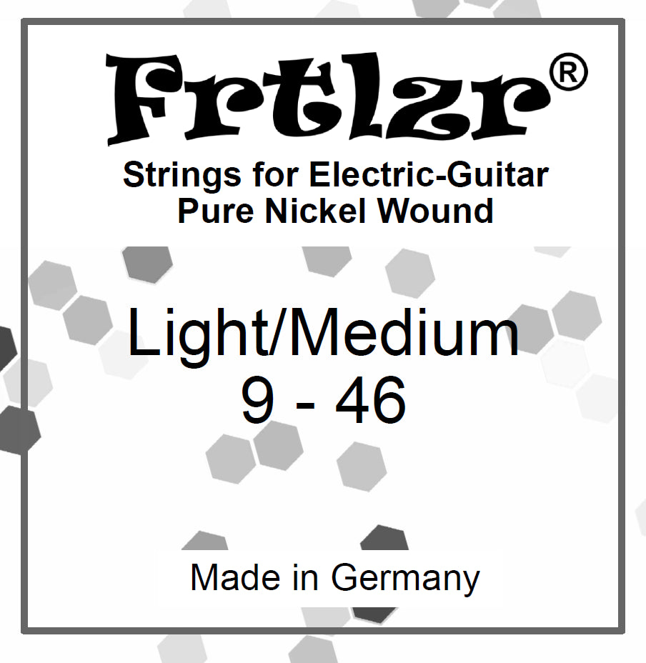FRTLZR® Strings Pure Nickel Wound - Made in Germany 09-46.
