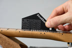 FRTLZR® Fretbanger Fretrocker and String Action Gauge.