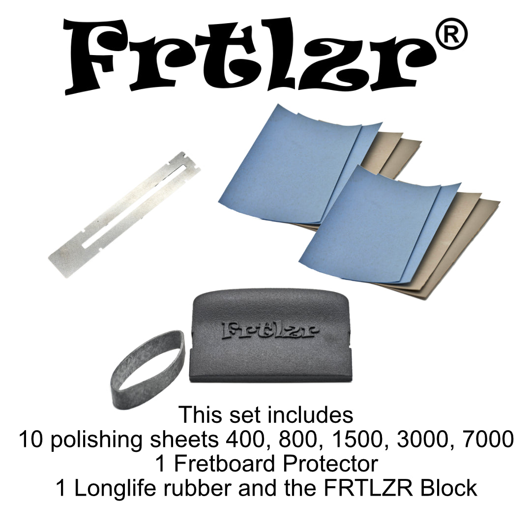 FRTLZR® Fret Polishing Kit Basic Bundle