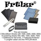 FRTLZR® Fret Polishing Kit PREMIUM BUNDLE.