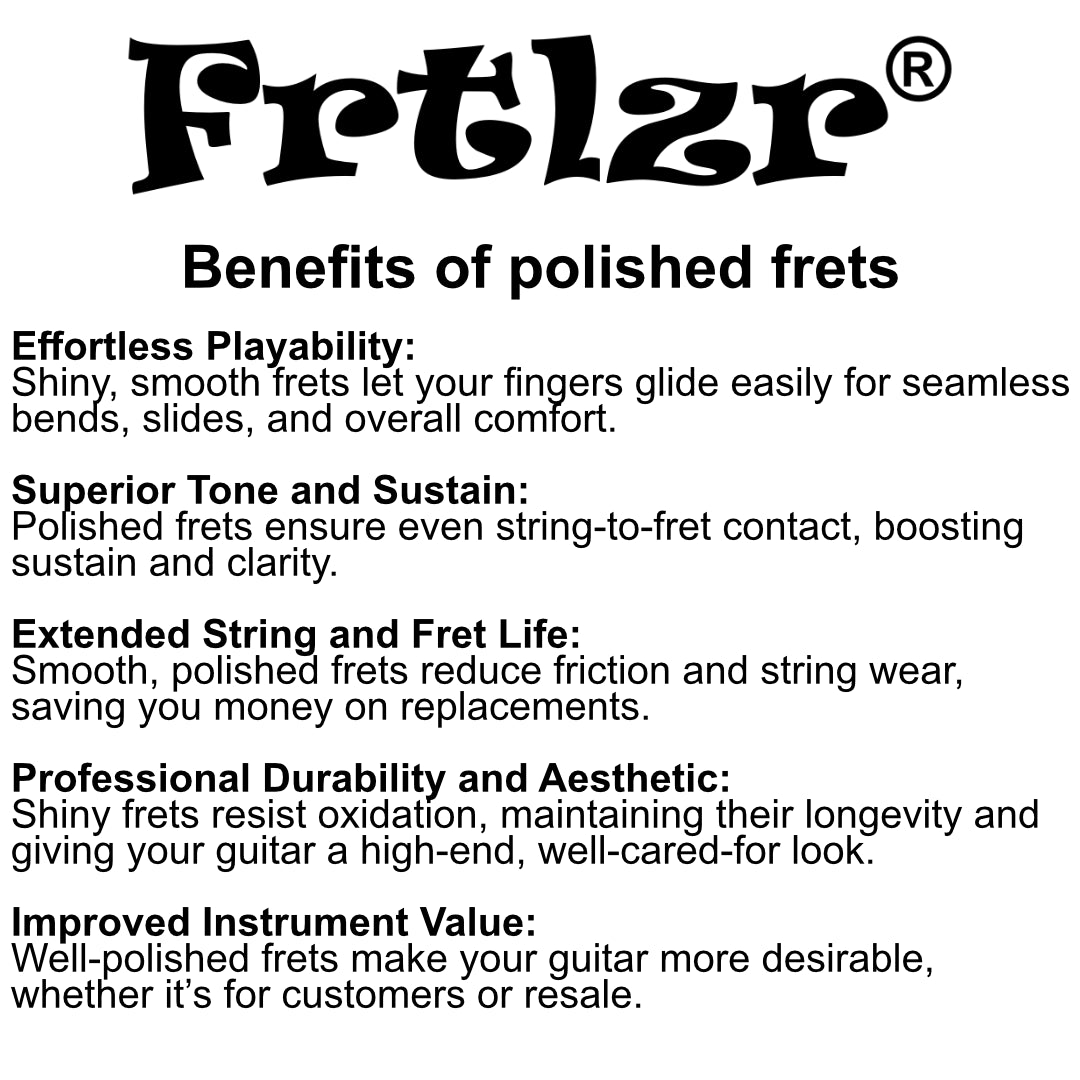 FRTLZR® Fret Polishing Kit PREMIUM BUNDLE.
