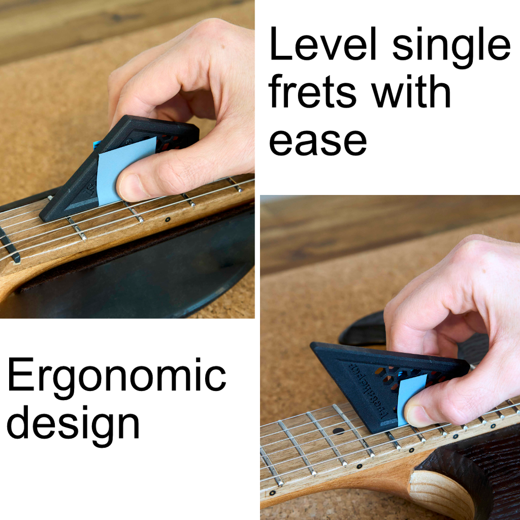 FRTLZR® FretShaper Fret Spot Leveling Kit.