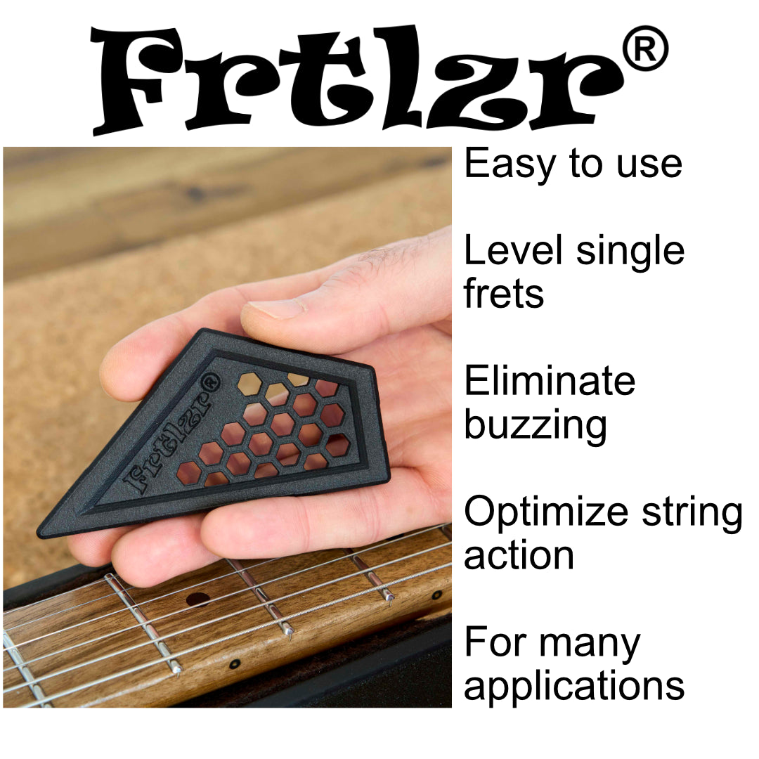 FRTLZR® FretShaper Fret Spot Leveling Kit.