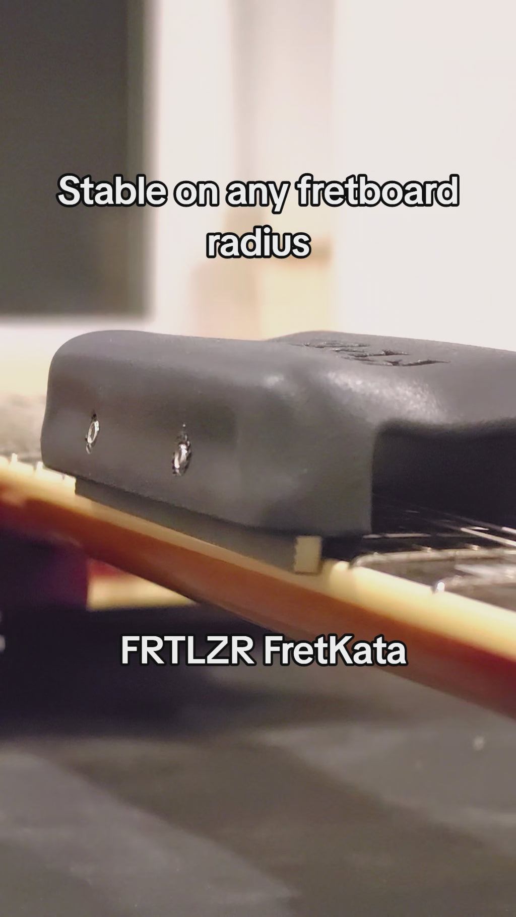 FRTLZR® FretKata Fret Beveling File - Made in Germany.