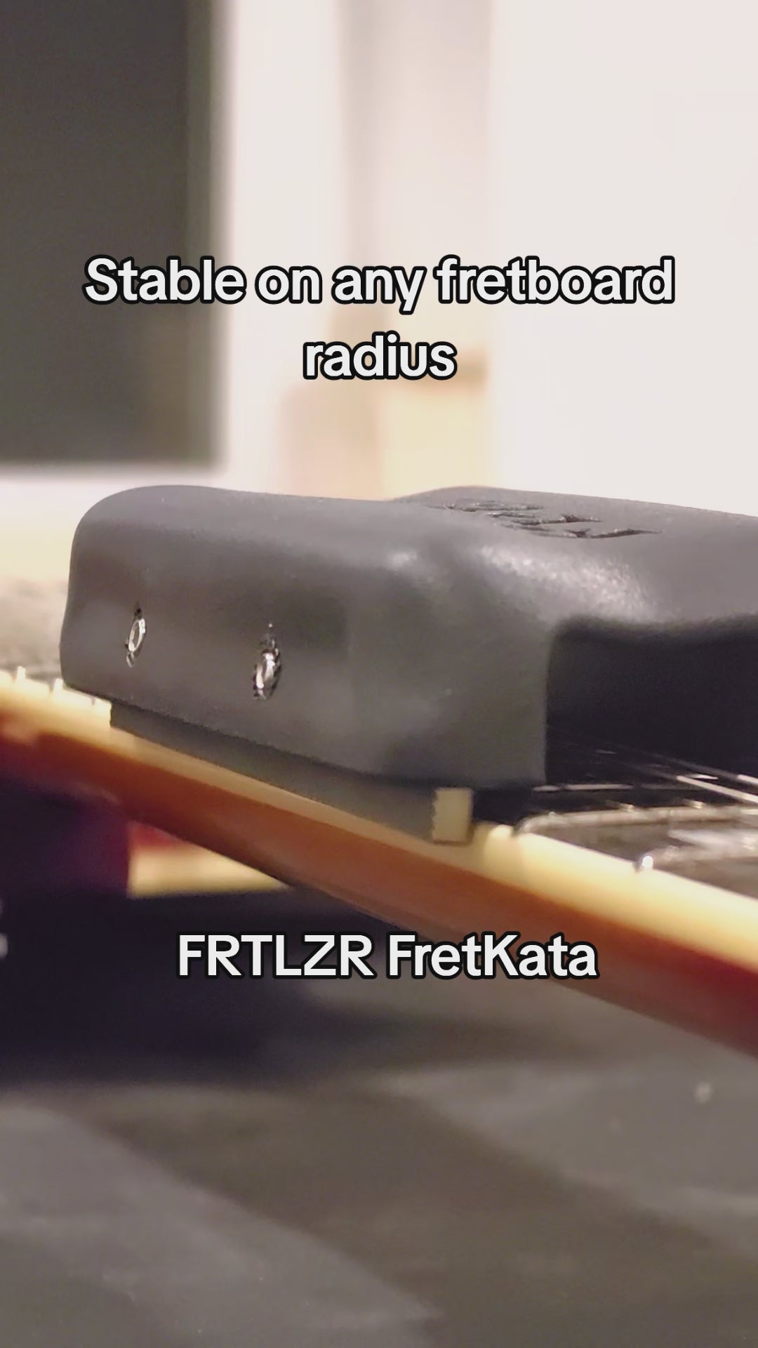 FRTLZR® FretKata Fret Beveling File - Made in Germany.
